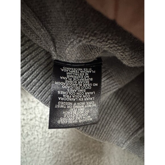 Nicole Miller Cardigan Sweater Womens L Gray Long Sleeve Crew Button Up - Picture 8 of 10